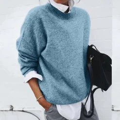 Jassen Dames*BELLE - Luchtige wollen trui voor dames - Perfect voor de lente en zomer