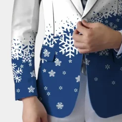 Jassen Heren*BENITO - Trendy Zomerblazer voor Heren Blauw