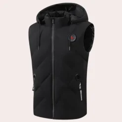 Truien & Vesten Heren*BENJAMIN - Lichte Zomer Capuchonvest voor Heren