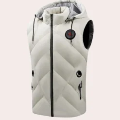 Truien & Vesten Heren*BENJAMIN - Lichte Zomer Capuchonvest voor Heren