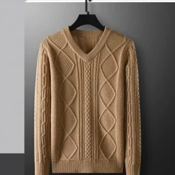 Truien & Vesten Heren*BENJAMIN - Luchtige gebreide trui voor mannen, perfect voor de lente en zomer