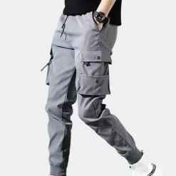 Broeken Heren*Benvolio - Luchtige cargo herenbroek met klepzakken voor de zomer