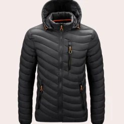Jassen Heren*BERNARD - Luxe Hoodie Jas voor Heren
