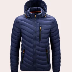 Jassen Heren*BERNARD - Luxe Hoodie Jas voor Heren