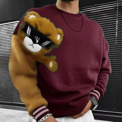 Shirts Heren*Bernd - Stijlvol Heren Zomersweatshirt