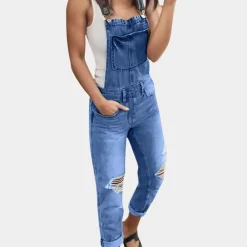 Jurken & Jumpsuits Dames*Bianca - Luchtige zomerse jumpsuit voor dames