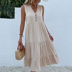 Jurken & Jumpsuits Dames*BILLIE - Luchtige zomerse zonnejurk