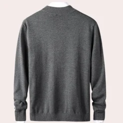 Truien & Vesten Heren*BIRNEY - Stijlvolle Zomerse Trui voor Heren Grijs