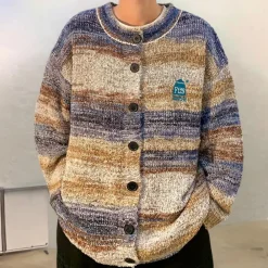 Truien & Vesten Heren*BIRTLE - Elegante Zomerse Trui voor Heren Blauw