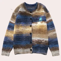 Truien & Vesten Heren*BIRTLE - Elegante Zomerse Trui voor Heren Blauw