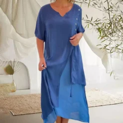 Jurken & Jumpsuits Dames*BJORG - Elegante zomerjurk voor zonnige dagen
