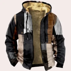 Jassen Heren*BOBBY - Lichte Zomer Capuchonjack voor Heren Bruin