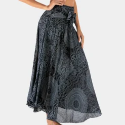 Broeken & Rokken Dames*Bohemian zomerse maxirok voor dames