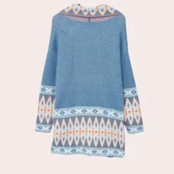 Truien & Vesten Dames*Boho stijl dames zomer vest Donkerblauw