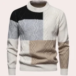 Truien & Vesten Heren*Boian - Comfortabele gebreide zomerse trui voor heren