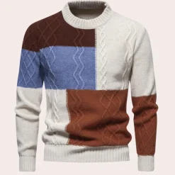 Truien & Vesten Heren*Boian - Comfortabele gebreide zomerse trui voor heren