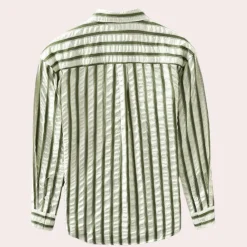 Shirts Heren*Branko - Modern en Casual Gestreept Zomer Overhemd