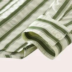 Shirts Heren*Branko - Modern en Casual Gestreept Zomer Overhemd