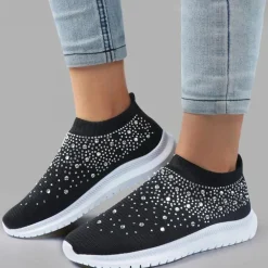 Damesschoenen*Breda - Stijlvolle slip-on sneakers voor dames - Perfect voor de zomer