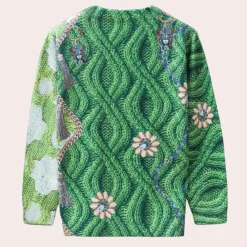 Truien & Vesten Dames*BRENA - Elegante Zomerse Trui voor Dames Groen