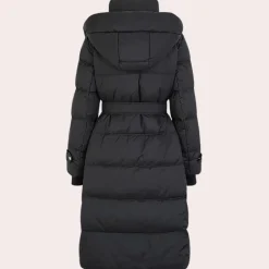 Jassen Dames*BRENDA - Trendy Gewatteerde Jas voor Dames Zwart