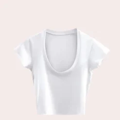 Topjes & Shirts Dames*Brigitte - Casual Zomerse T-shirt voor dames