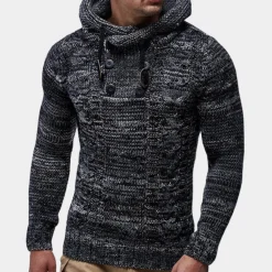 Truien & Vesten Heren*BRUCE - Luchtige Zomerse Trui met Kap voor Heren