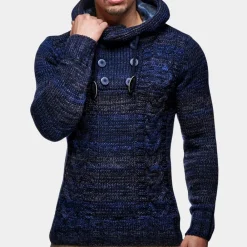 Truien & Vesten Heren*BRUCE - Luchtige Zomerse Trui met Kap voor Heren