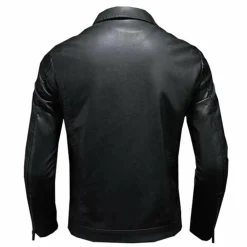 Leren Jassen Heren|Jassen Heren*BRUNO - Moderne zomerjas Zwart