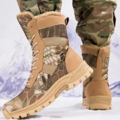 Schoenen Heren*BRYAN - Trendy Zomerlaarzen voor Heren Camouflage