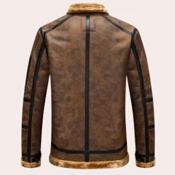 Jassen Heren*CADEN - Stijlvolle Jas voor Heren Bruin