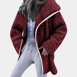 Jassen Dames*CADENCE - Modieus Zomer Capuchonjack voor Dames