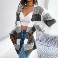 Truien & Vesten Dames*CADENCE - Slim en stijlvol zomer vest