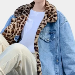 Jassen Dames*CALISSA - Trendy Denim Zomerjas voor Dames Blauw