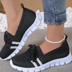 Damesschoenen*Camelia - Dames Veterschoenen met Luchtige Pasvorm voor de Zomer