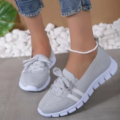 Damesschoenen*Camelia - Dames Veterschoenen met Luchtige Pasvorm voor de Zomer