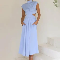 Jurken & Jumpsuits Dames*CAMILA - Elegante mouwloze zomerjurk