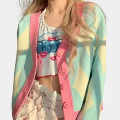 Truien & Vesten Dames*CAMILIA - Elegante Zomervest voor Dames Blauw