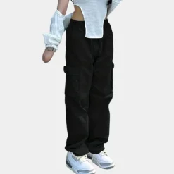 Broeken & Rokken Dames*Carina - Luchtige casual cargobroek voor dames, perfect voor de zomer