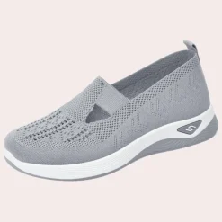 Damesschoenen*Carlina - Stijlvolle en Ademende Platte Damesschoenen voor de Zomer