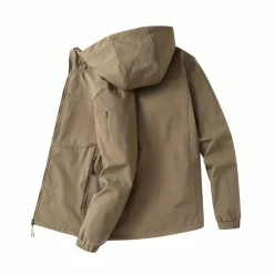 Jassen Heren*CARLO - Lichte fleece outdoor zomerjas voor heren