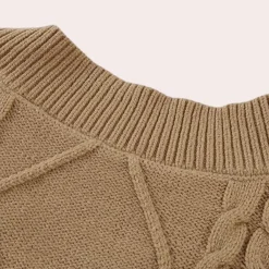 Truien & Vesten Dames*Carlotta - Elegant zomervest voor dames Abrikoos