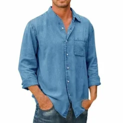 Shirts Heren*CARMINE - Comfortabel casual zomer overhemd