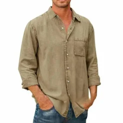 Shirts Heren*CARMINE - Comfortabel casual zomer overhemd