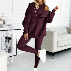 Sets Dames*Casca - Comfortabele driedelige zomerset voor dames