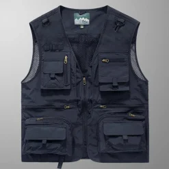 Truien & Vesten Heren*CASON - Stijlvol lichtgewicht zomer vest