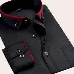 Shirts Heren*Caspian - Stijlvol herenoverhemd met knopen voor de zomer