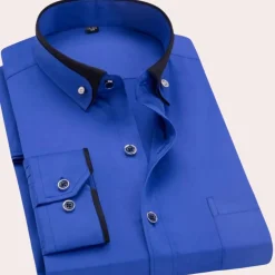 Shirts Heren*Caspian - Stijlvol herenoverhemd met knopen voor de zomer