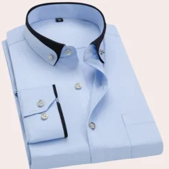 Shirts Heren*Caspian - Stijlvol herenoverhemd met knopen voor de zomer