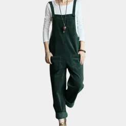 Jurken & Jumpsuits Dames*Casual corduroy zomerse jumpsuit voor dames